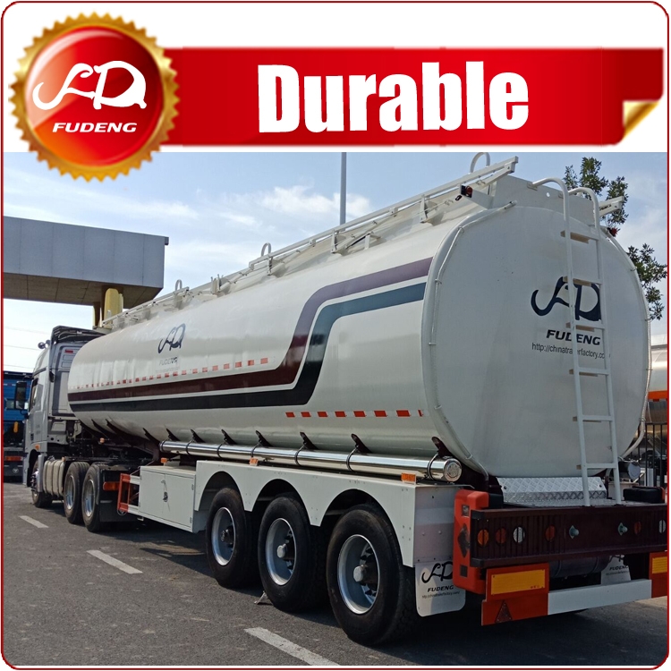 Tri Axles Aluminum 42000 Liters Tanker Trailer