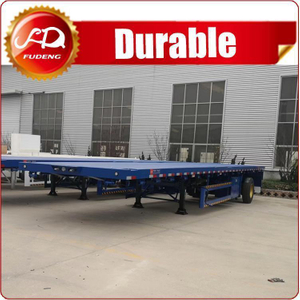 High quality flat bed trailer manufacturers in China