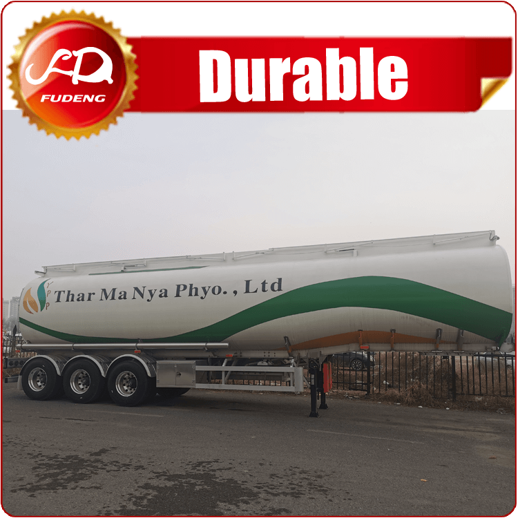 45000 Liters Aluminum Alloy Fuel Tanker Trailer
