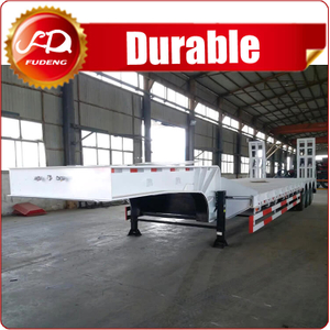 Chinese trailer 3axles 60T Lowbeds for sale