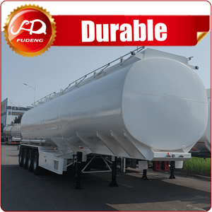 4 Axles 54000 Liters Carbon Steel Fuel Tanker Trailer