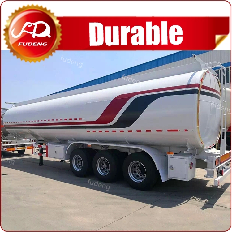 Tri Axle Fuel Tanker Trailer Price Transport Petrol, Crude Oil
